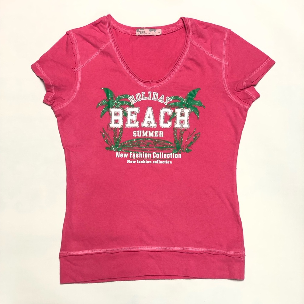 Runs Small - Holiday Beach Summer Tee Shirt from Europe